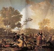 Francisco Goya The Picnic Spain oil painting artist